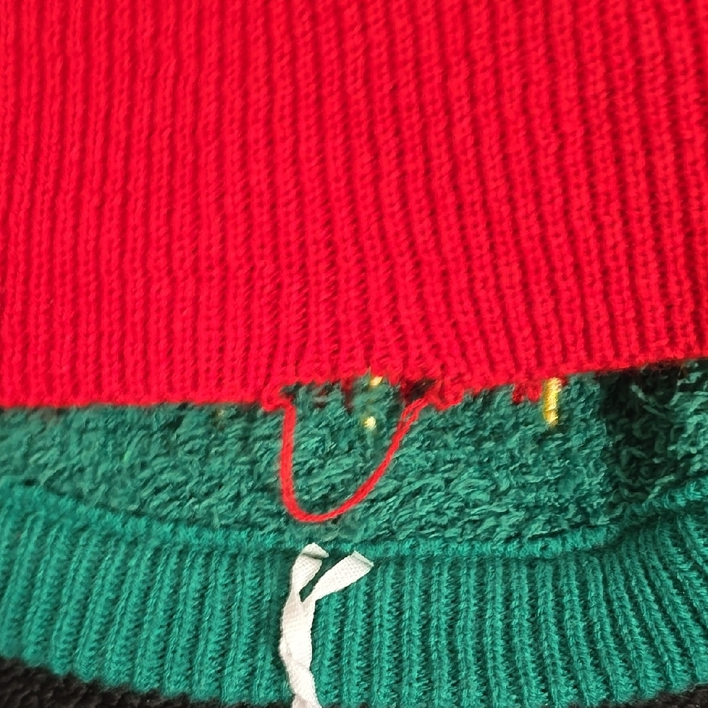 Festive Dog Sweater with Christmas Tree Design - Picture 9 of 12